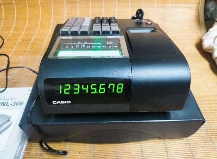 カシオレジスター　TE-340/NL300　フル設定無料　066550
