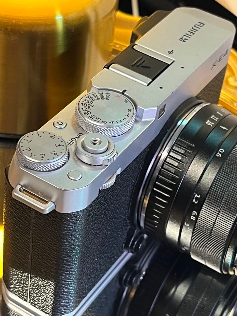 X-E4 シルバー＋MF35mmF1.2＋L39/Mアダプター