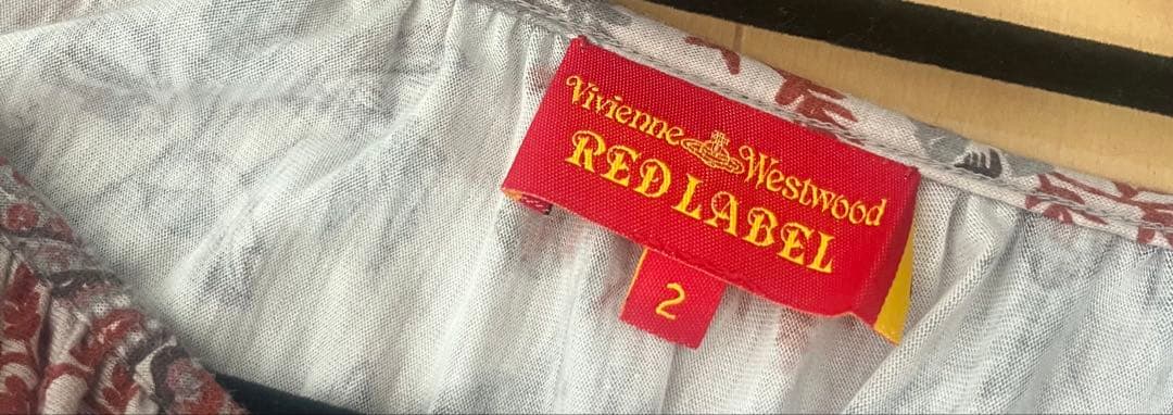 【Vivienne Westwood】　ブラウジングワンピース　ボタニカル