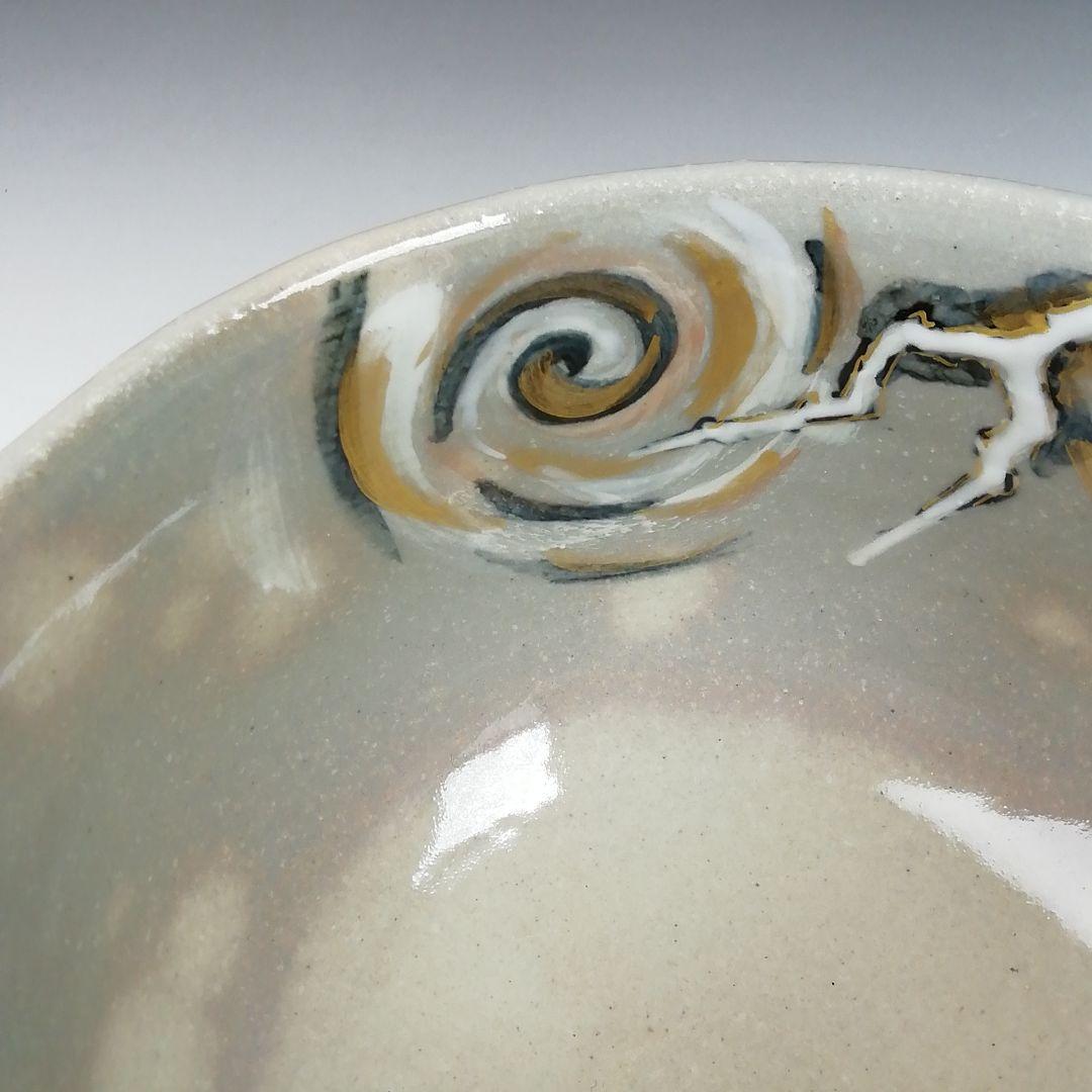 Ｗ１６４　茶碗　『竹虎に雲龍』『寺尾智泉 造』　共箱　抹茶碗　茶道具