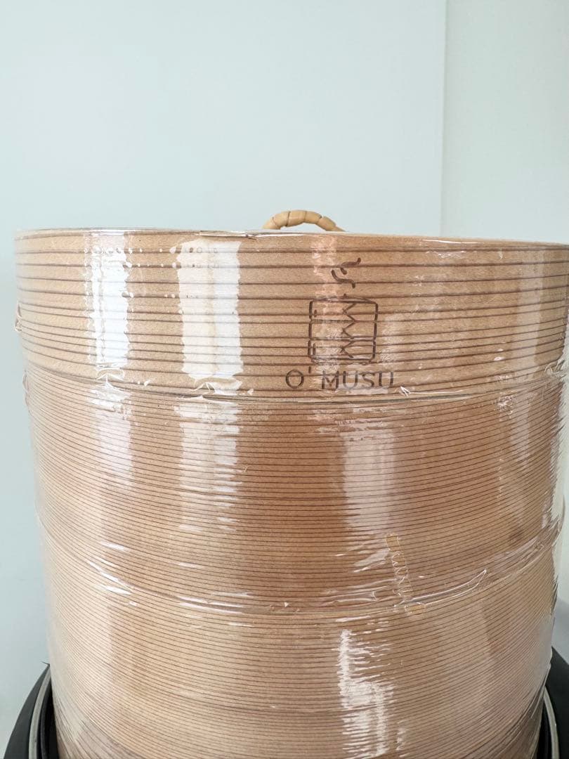 未使用 O'MUSU オムス Ocrasi せいろ電気蒸し器 黒