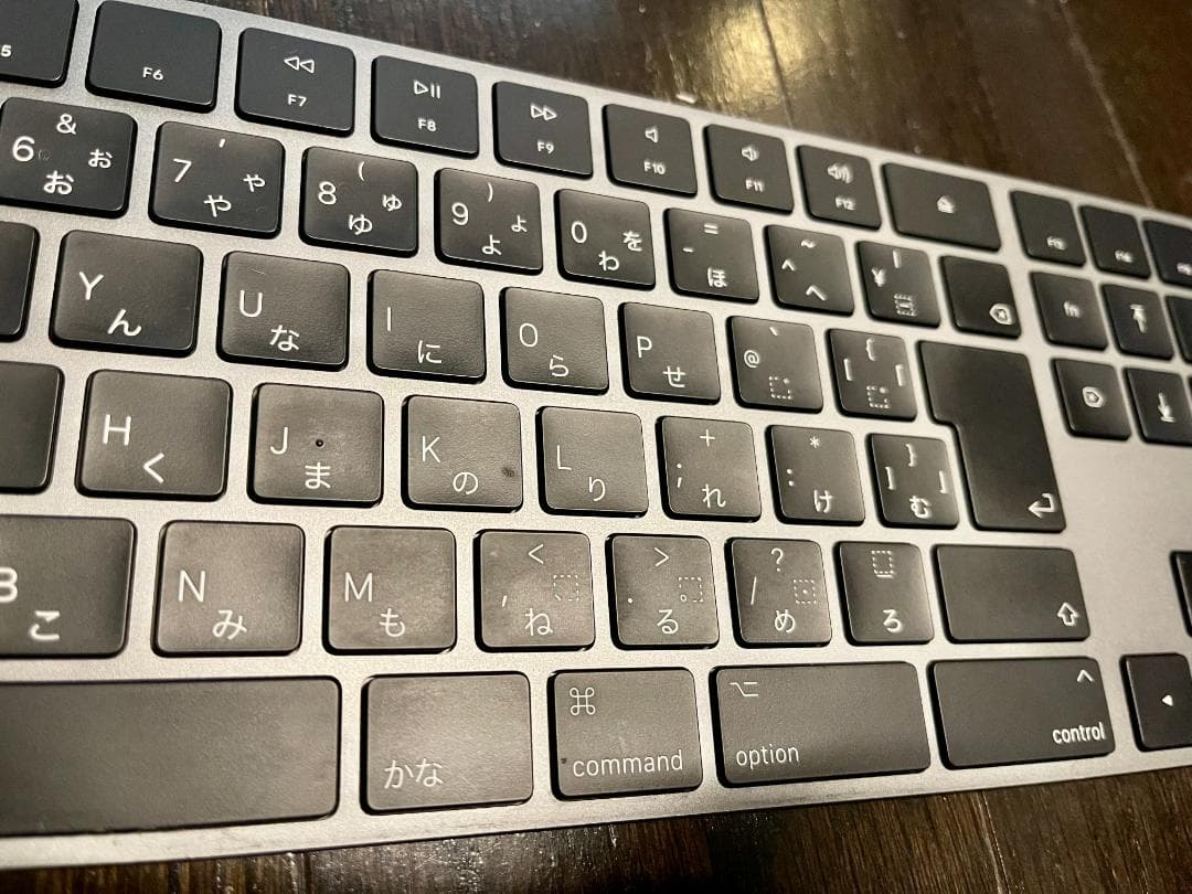 美品AppleMagicKeyboard(テンキー) (JIS) スペースグレイ