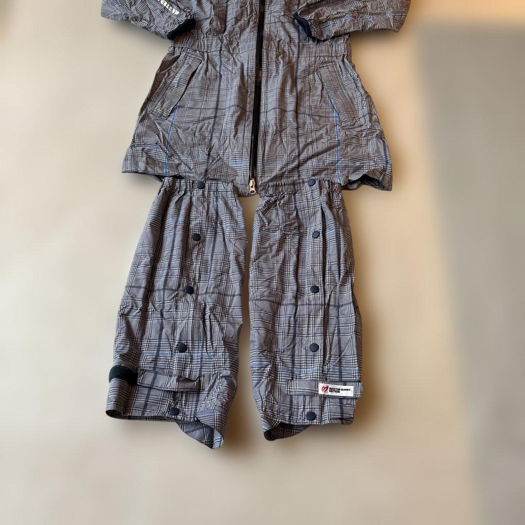 マスターバニーレディース レインウェア チェック柄