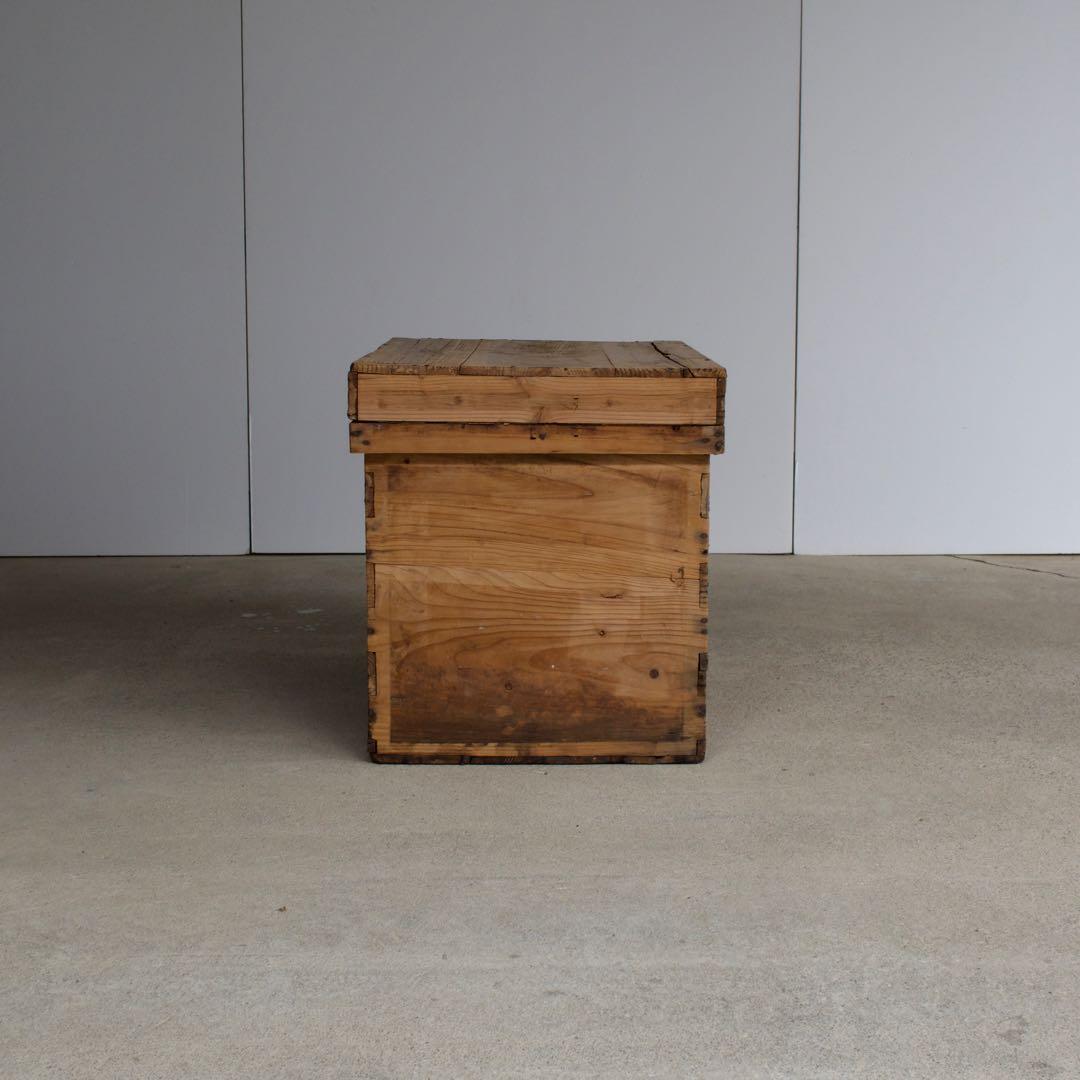 茶箱　レトロ　アルミケース