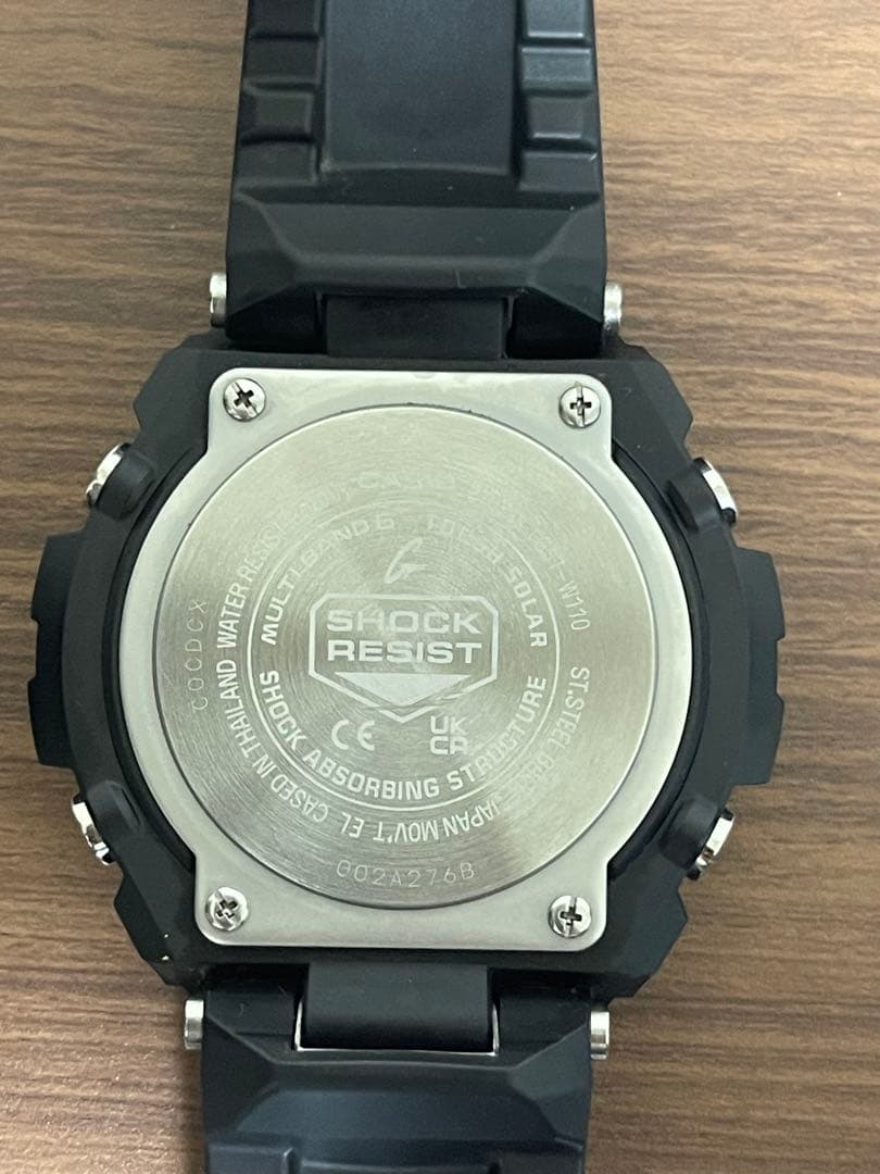 CASIOカシオ 腕時計 G-SHOCK電波ソーラー GST-W110-1AJF