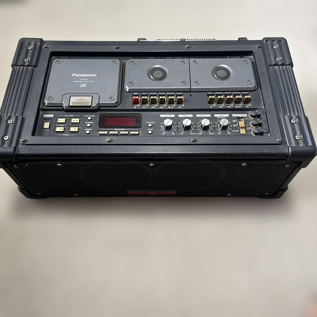 RX-PA7パナソニックPanasonic!パーソナルPAシステム!CDラジカセ