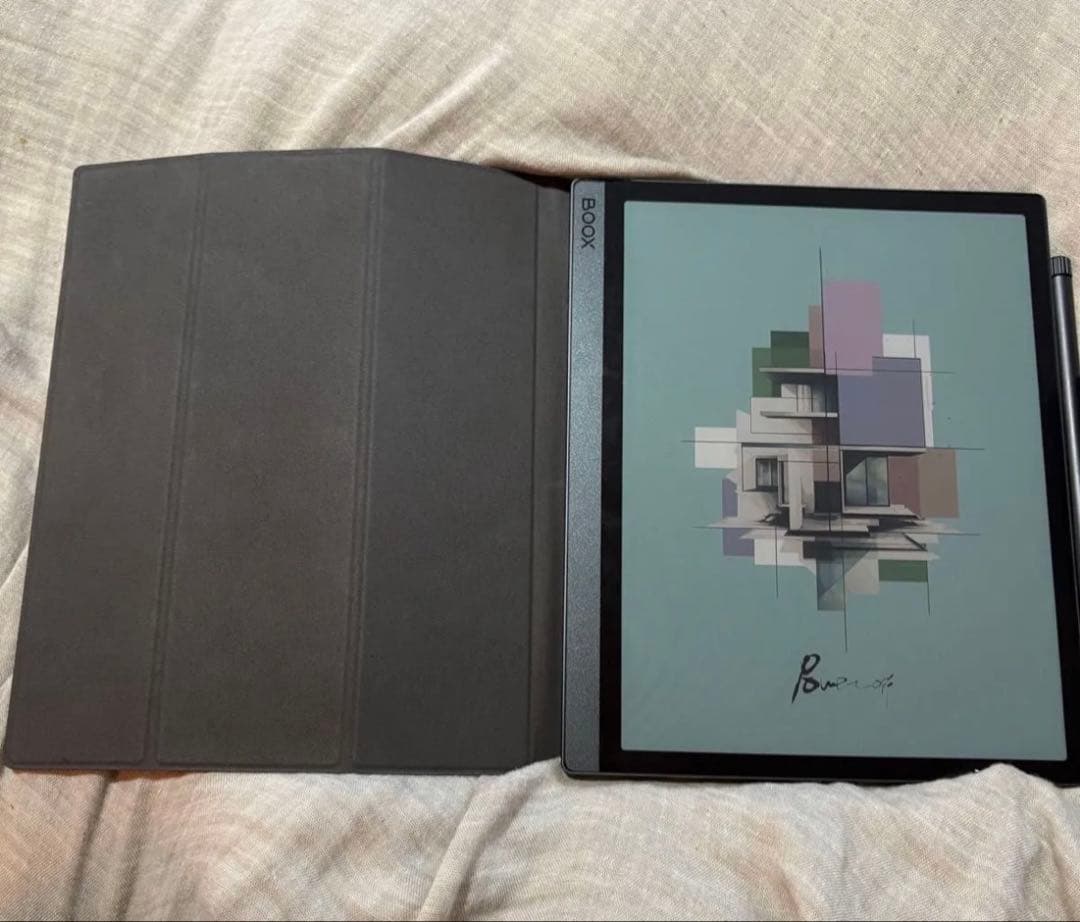 BOOX TabUltraC Pro エルゴノミクス三つ折りケース&ペンチップ