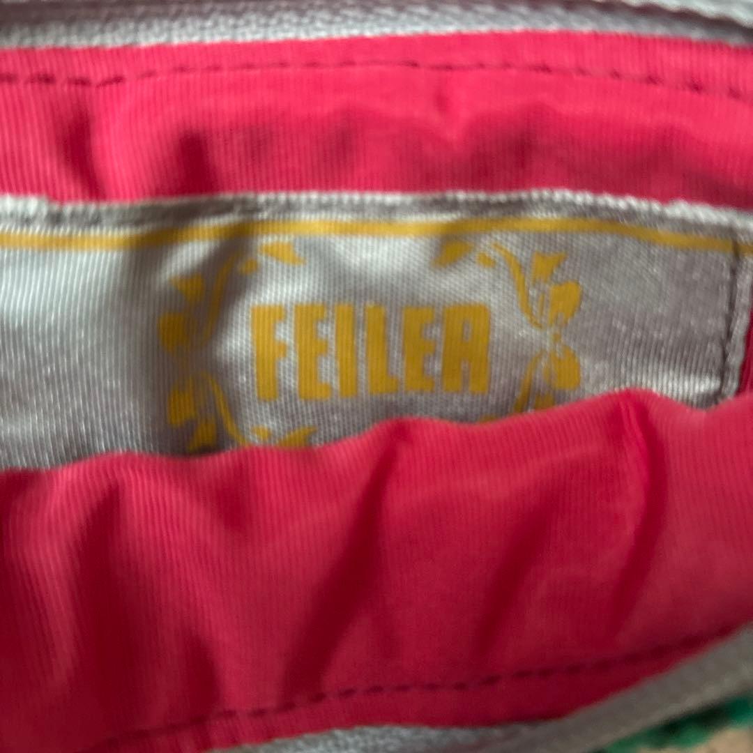 FEILER 花柄ポーチ、ハンカチ、ボトルケースセット