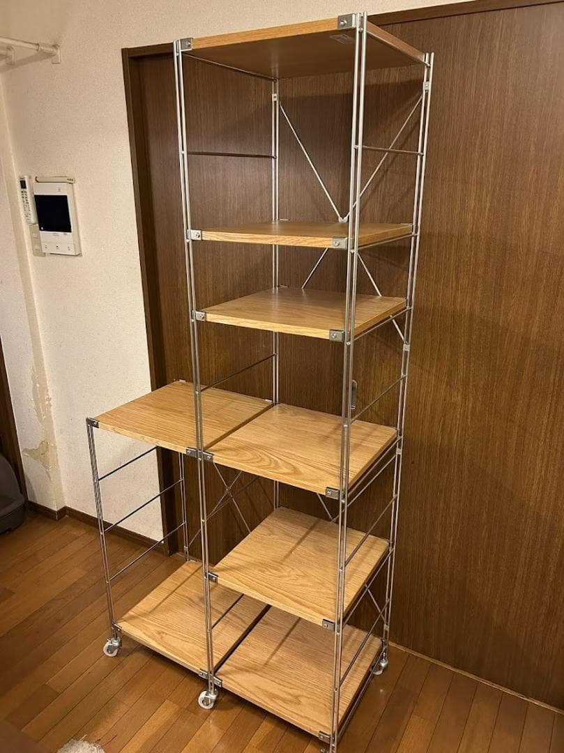 無印良品　ステンレスユニットシェルフ（目黒区まで引き取りに来て頂ける方のみ）
