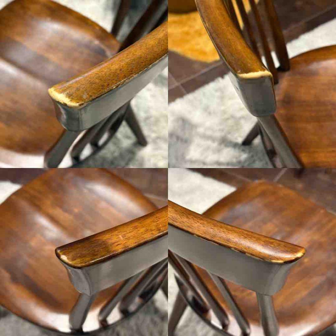 ②KASHIWA 柏木工　ウィンザーチェア　スポークチェア　アンティーク　SY