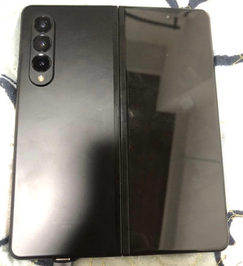 Galaxy Z Fold3 5G 本体 ブラック100%新品バッテリー