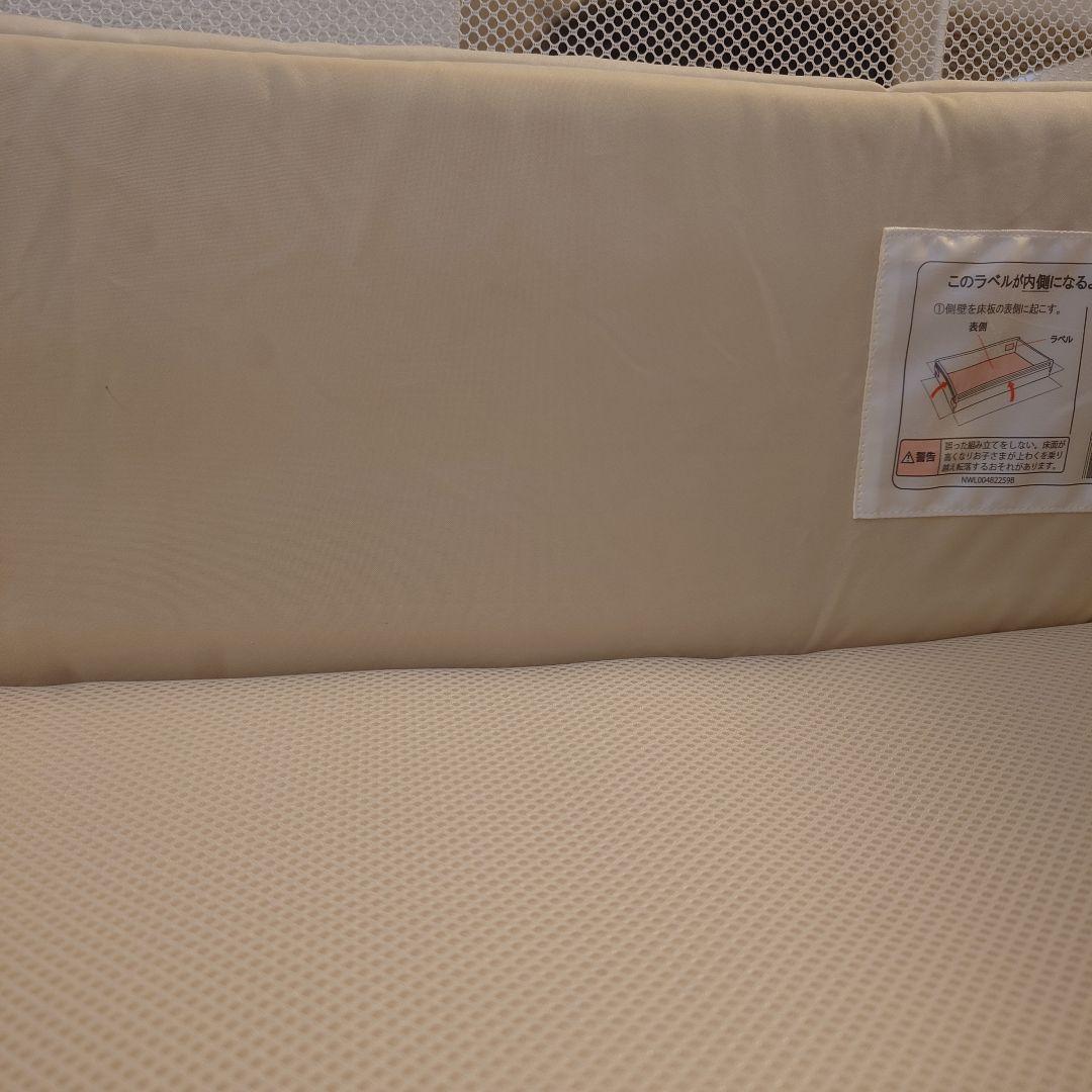 【美品】アップリカココネルエアーAB[ベビーベッド 折り畳み 持ち運び]