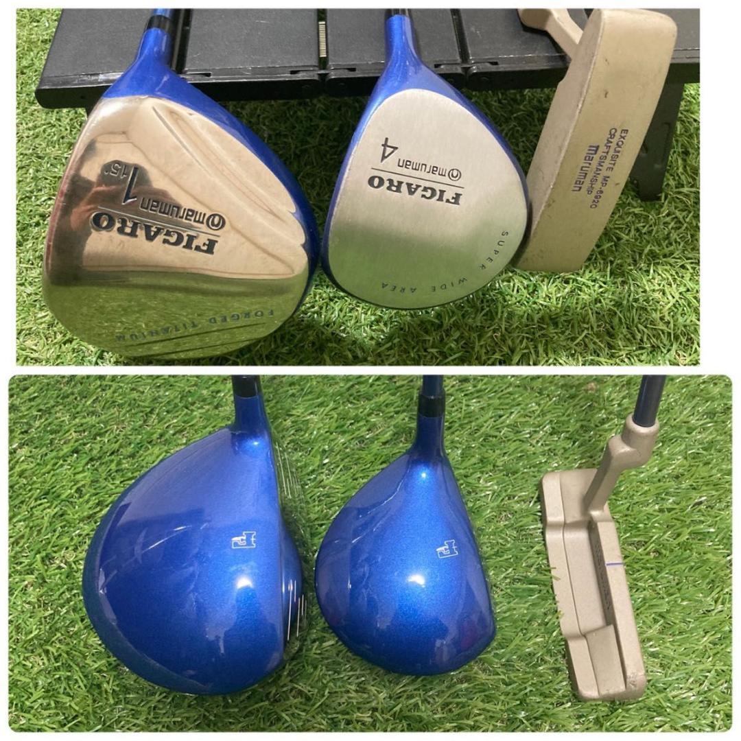 初心者向け　レディース 右利き　FIGARO MIZUNO ゴルフクラブセット