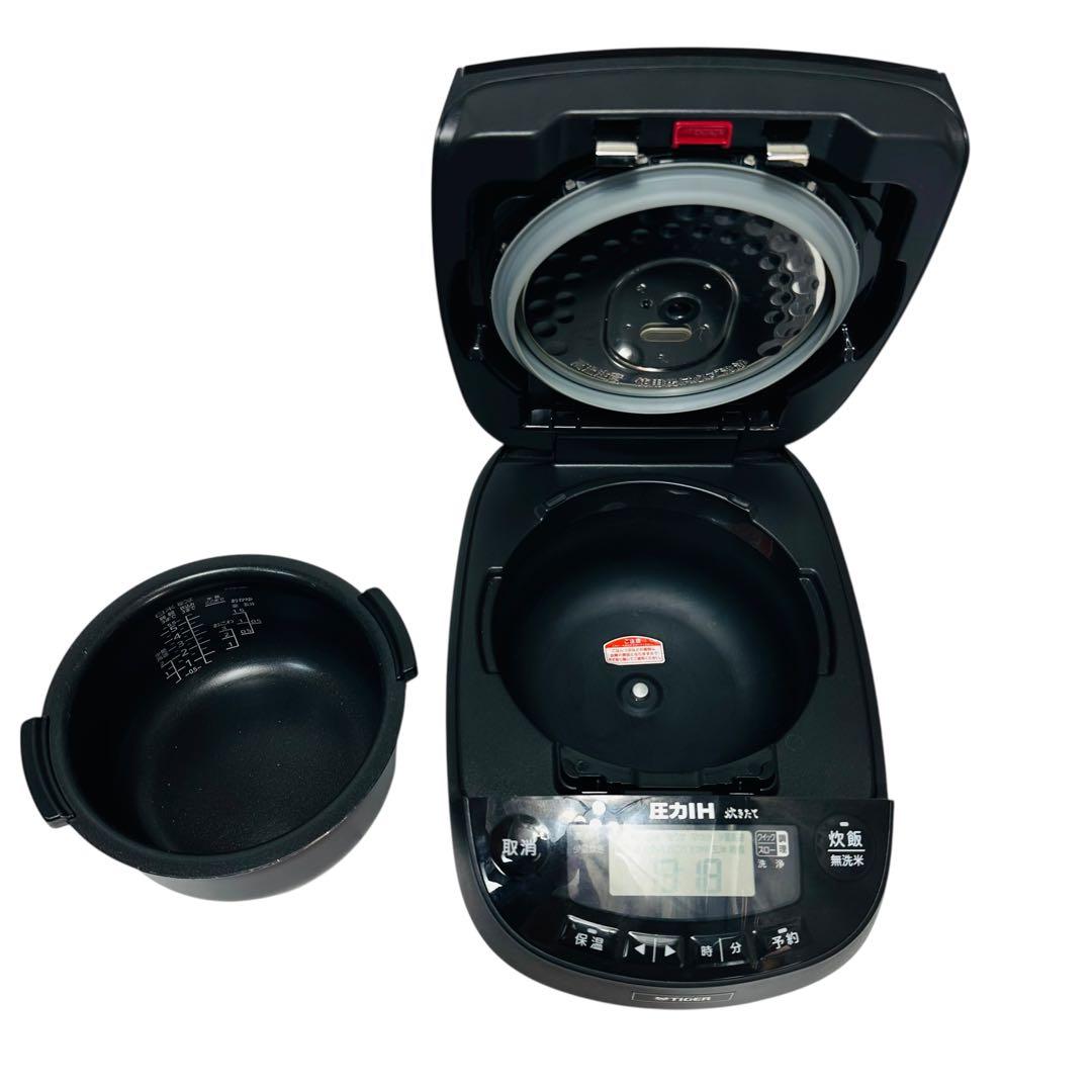★美品★ タイガー JPV-C100 真空圧力IH炊飯ジャー5.5合炊き 炊飯器