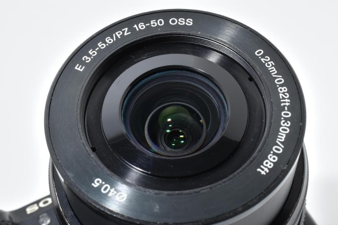 SONY ILCE-5000 ブラック デジタルカメラ ミラーレス 一眼