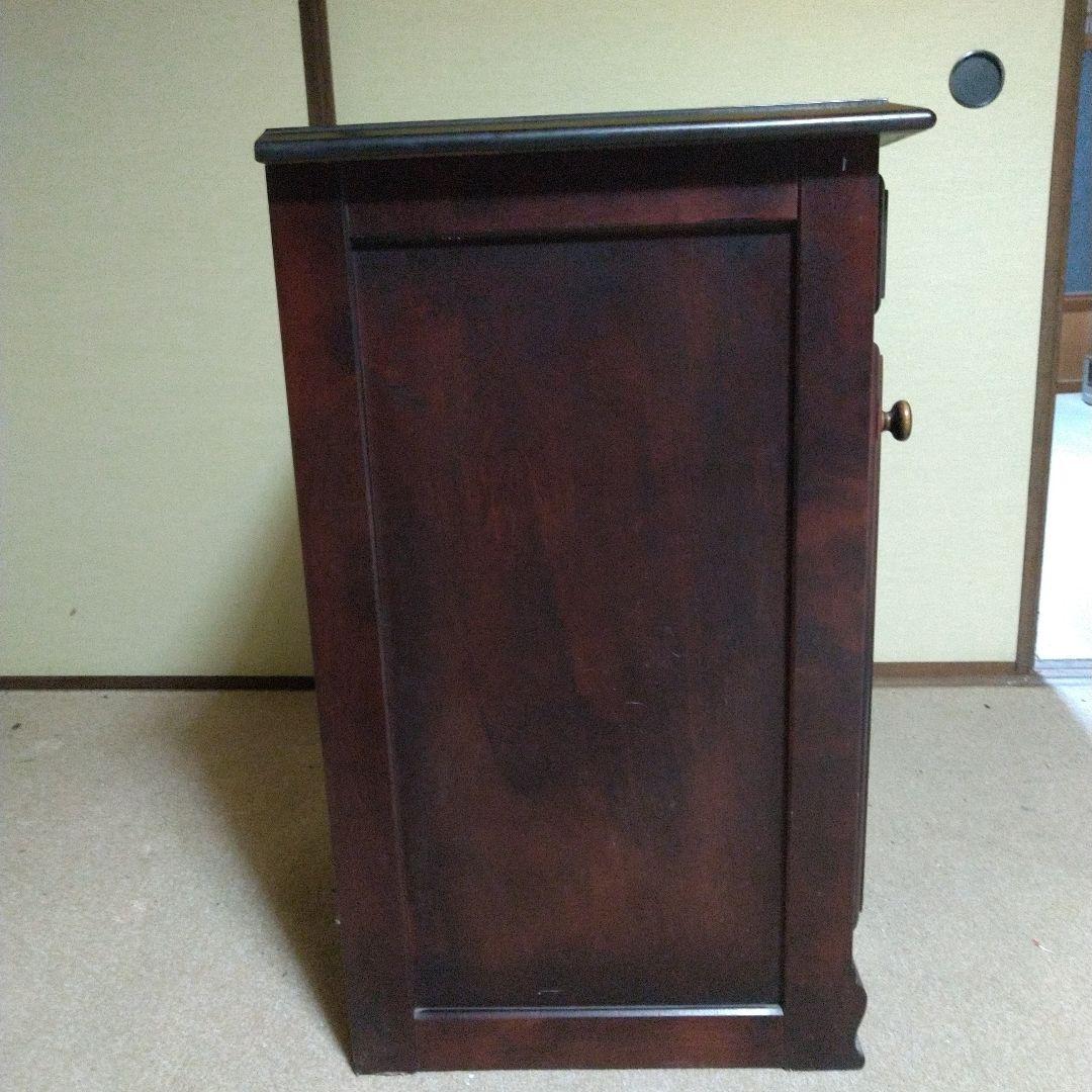 木製キャビネット 引き出し付き 昭和レトロ