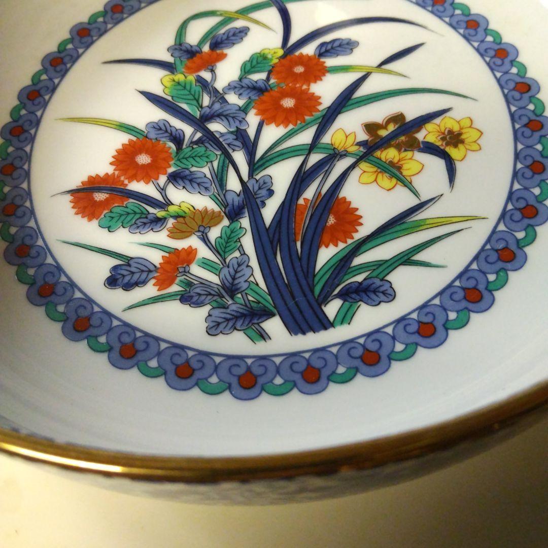 花柄 陶磁器 大皿