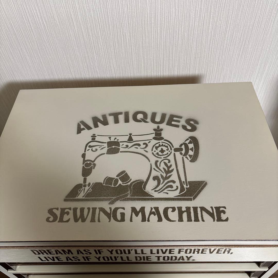 糸ケース　什器　アンティーク　レトロ