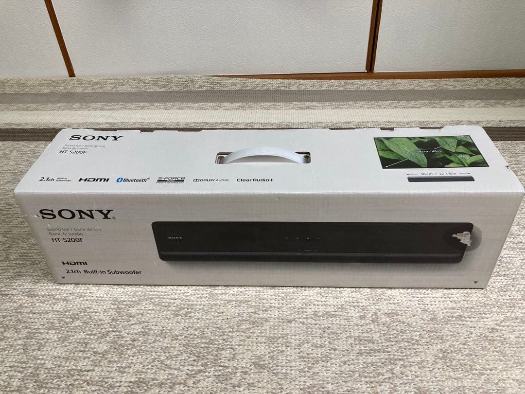 SONY サウンドバー HT-S200F