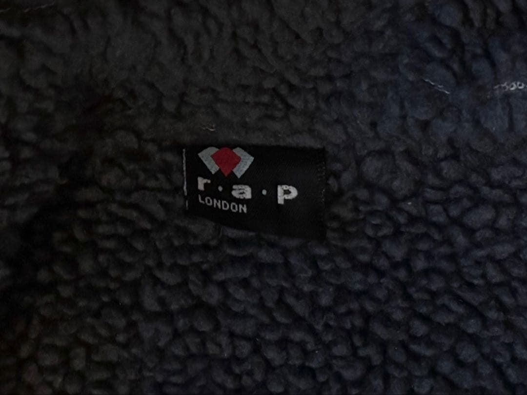 00s r.a.p London ナイロン ダッフルコート ネイビー