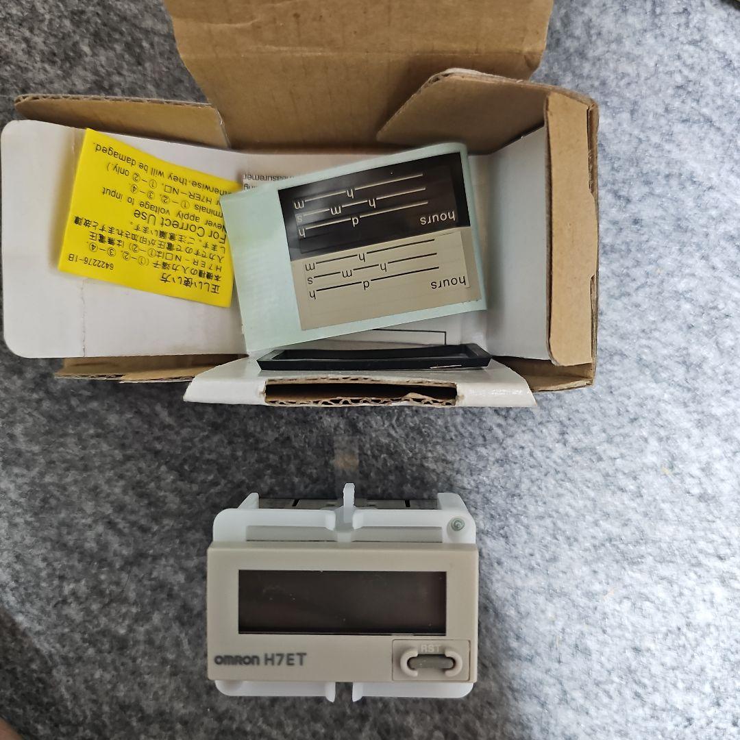 Omron小型タイムカウンタH7ET-N