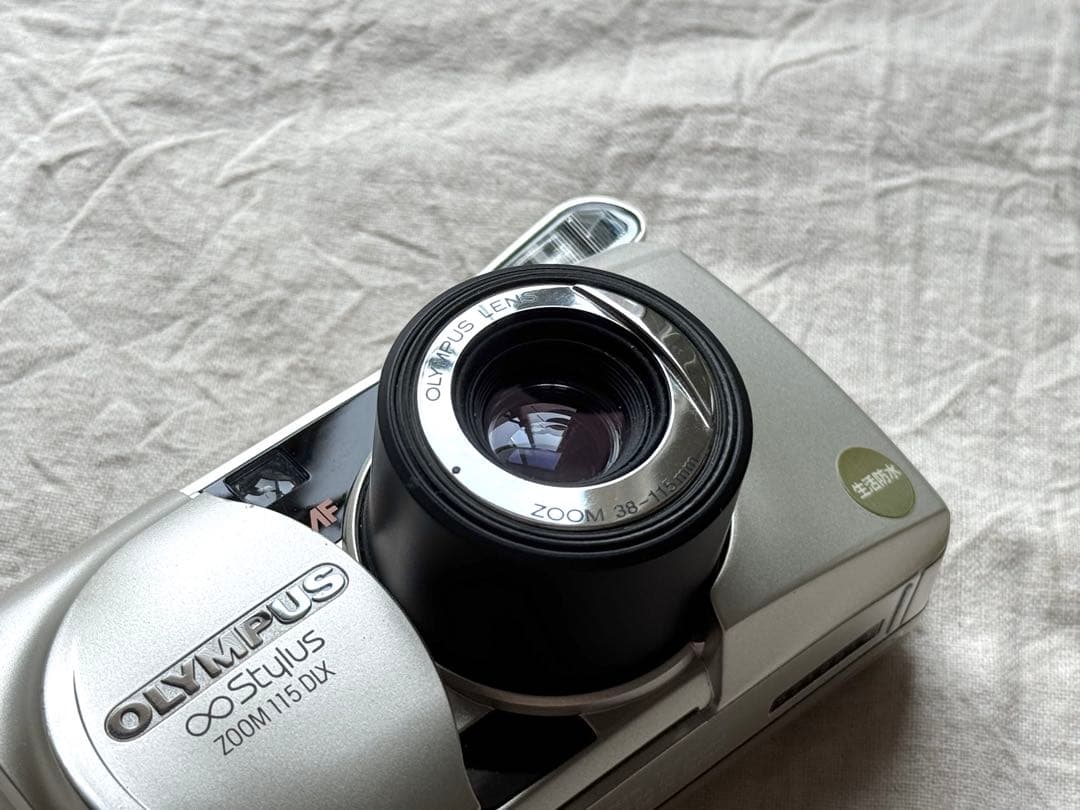 ⌘電池付、実写確認済！ OLYMPUS μ Stylus ZOOM 115⌘