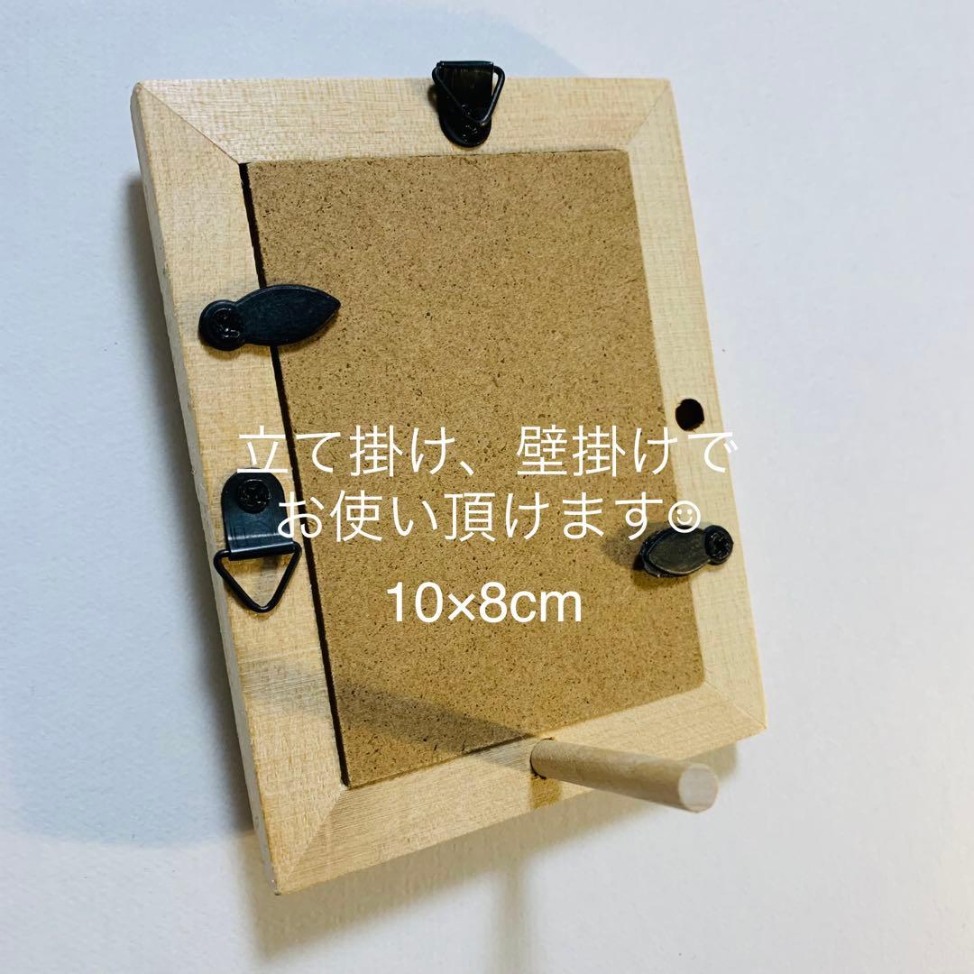 シーグラスアート 犬 小鳥モチーフ トイレ表札 インテリア雑貨 壁掛け 飾り