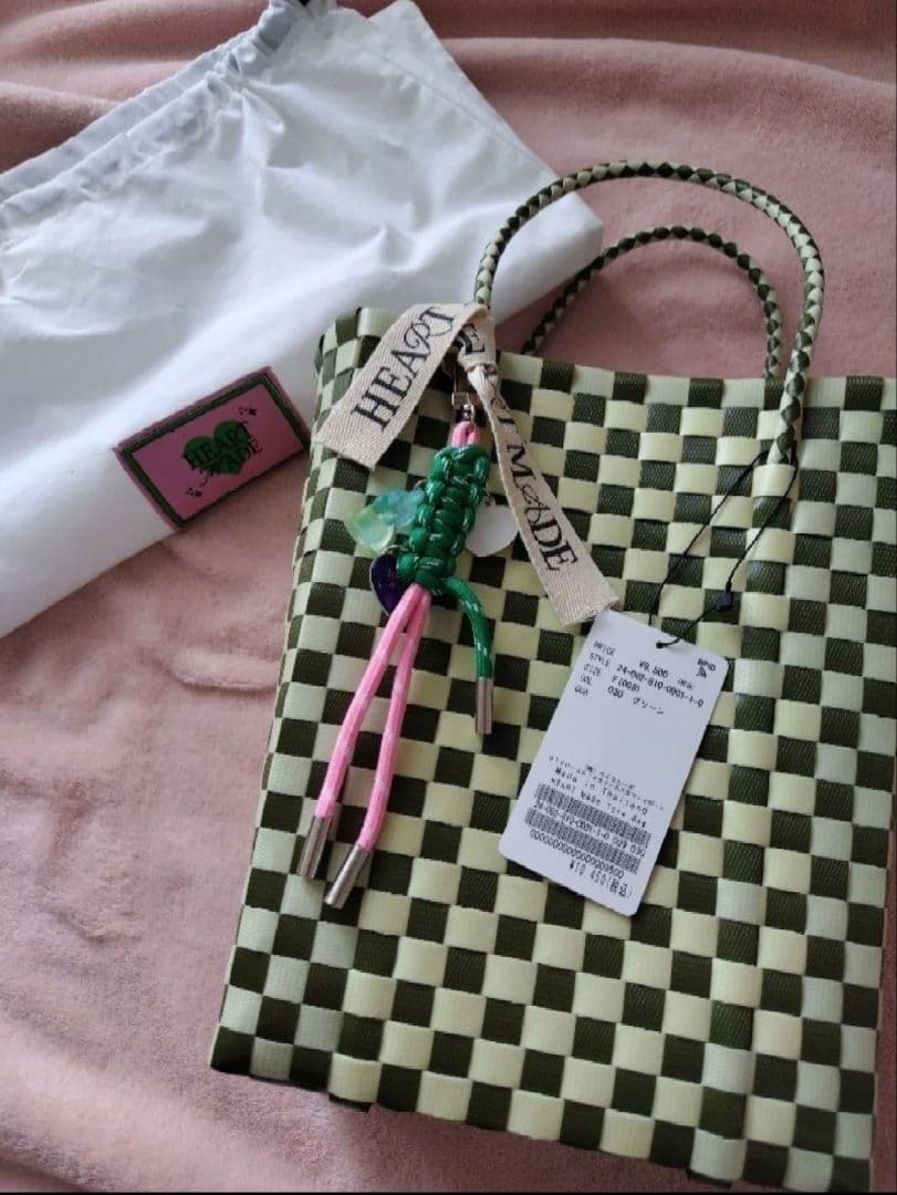 EDIT. FOR LULU/ ハートメイドTote B グリーン