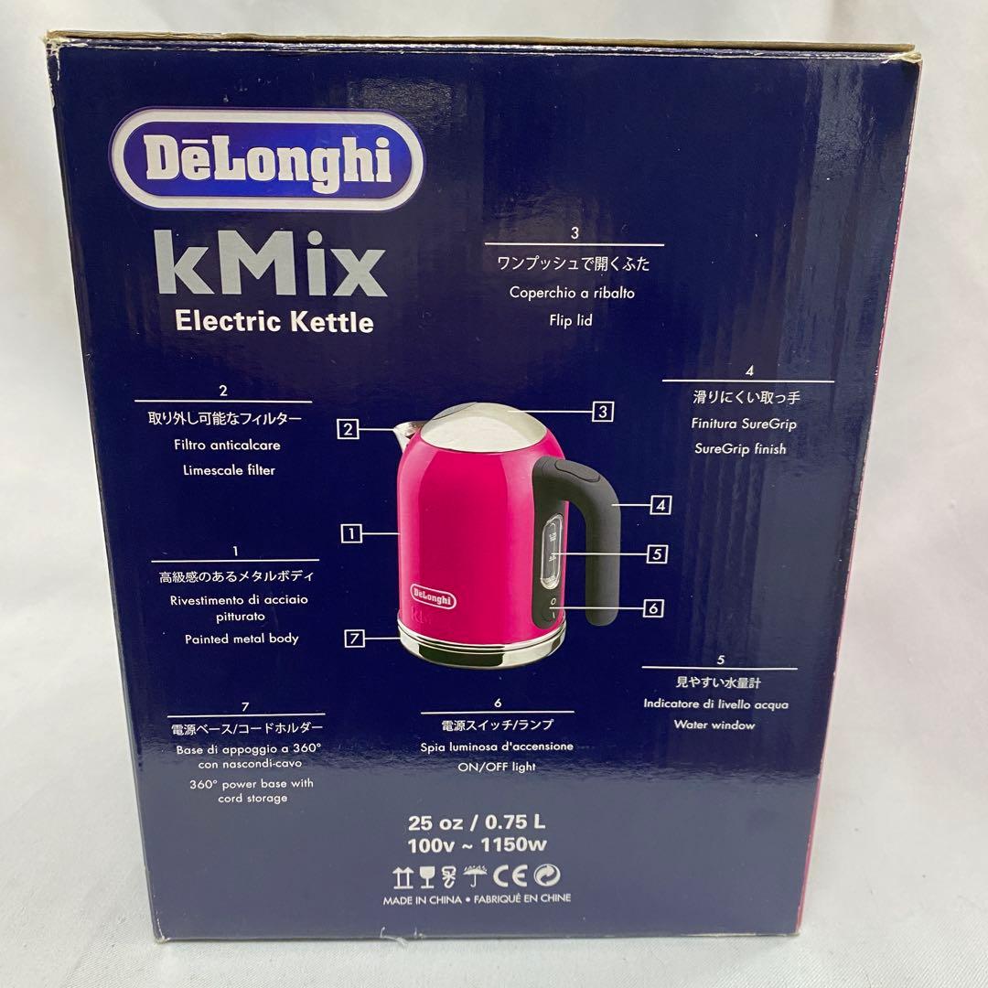 DeLonghi kMix SJM010J 電気ケトル ピンク　M192