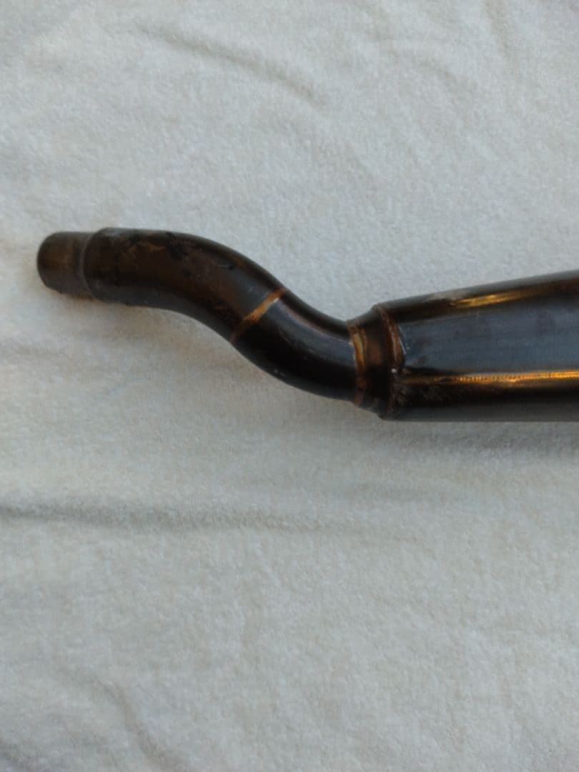 dトラッカー ロケッツマフラー　カチアゲ