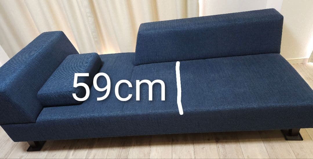 FLANNEL SOFA　PIVO 3人掛け　クッション付き