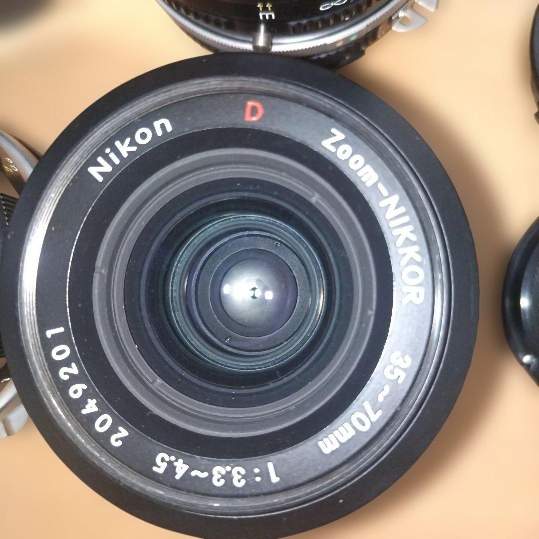 Nikon F3/T　チタン　レンズ・モータードライブセット