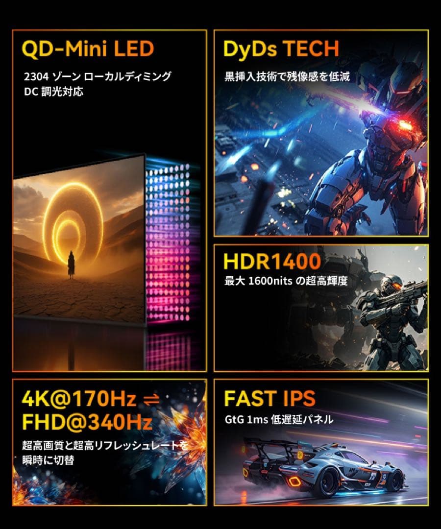 TITAN ARMY P275MV MAX 4Kディスプレイ