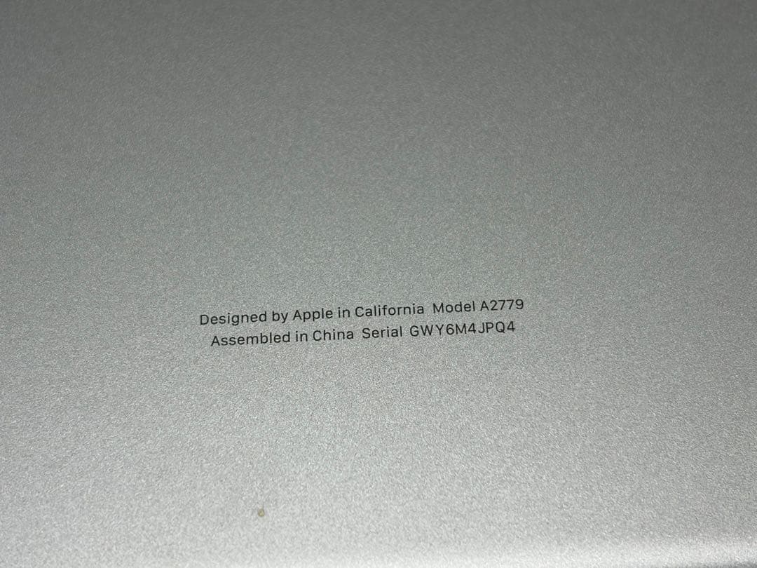 【美品ジャンク品】MacBook Pro M2 Pro 16GB 512GB