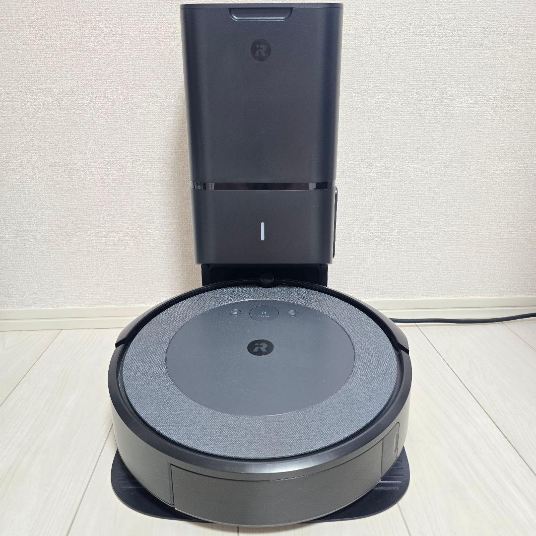 【超美品】ルンバ i3+ ロボット掃除機 ブラック 純正ゴミ袋付き
