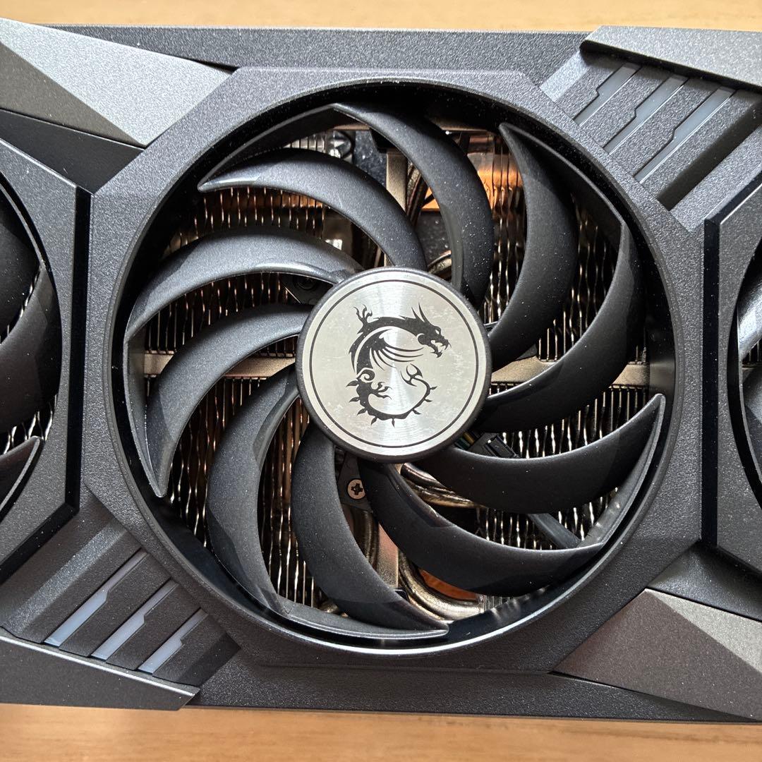 MSI RTX 3090 ヒートシンク　ファン　バックプレート　LED
