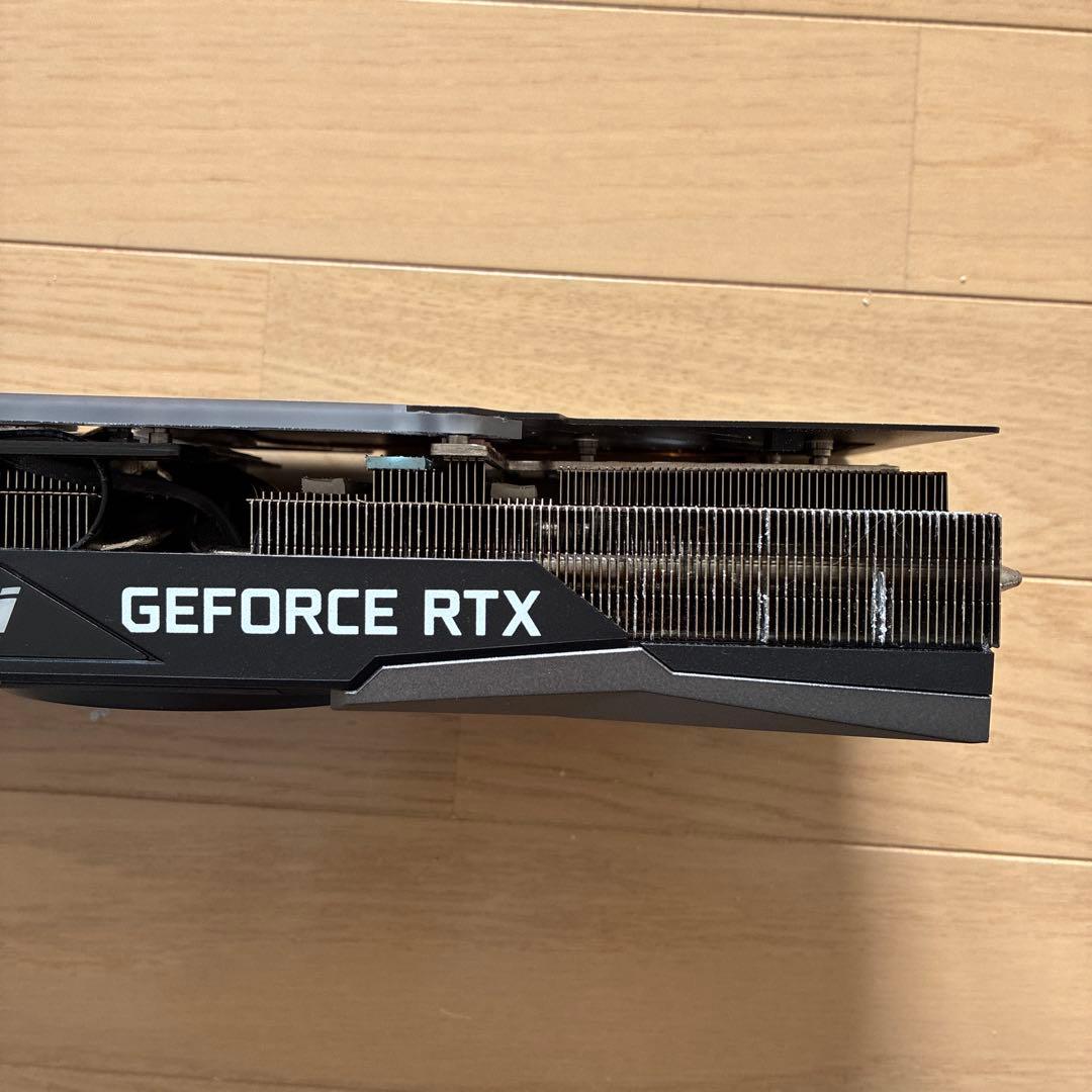 MSI RTX 3090 ヒートシンク　ファン　バックプレート　LED