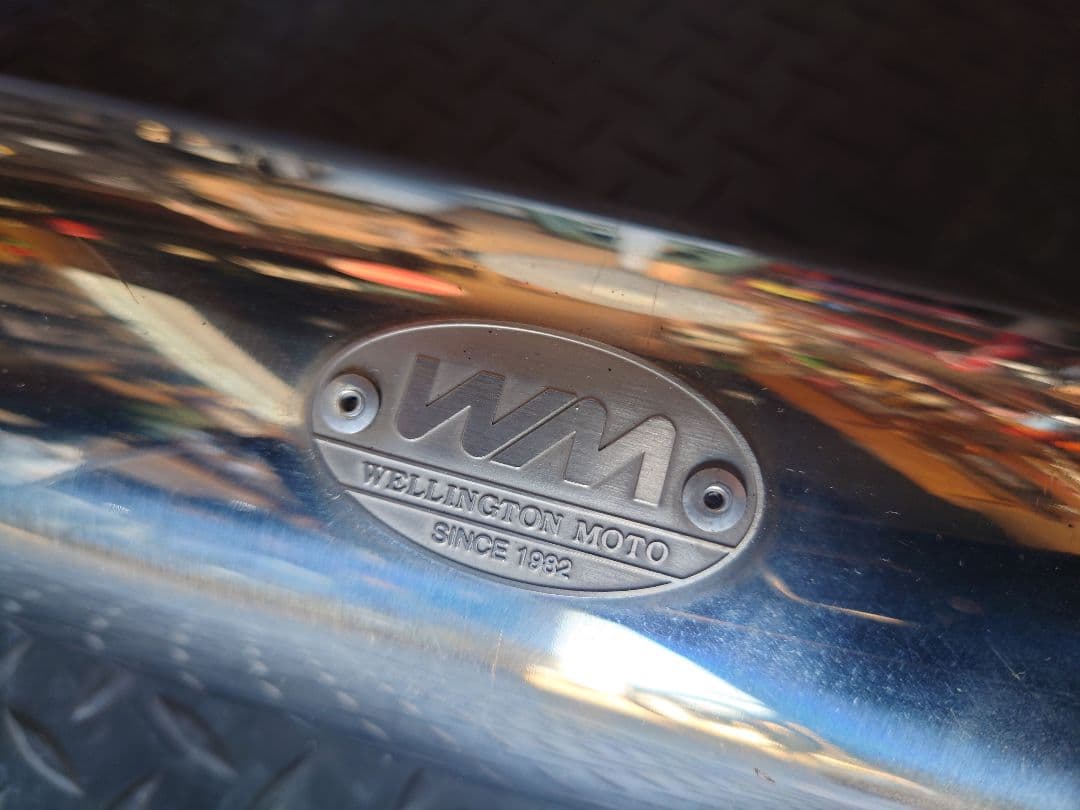 【正月限定！値下げ中】WM製キャプトンマフラー ST250用