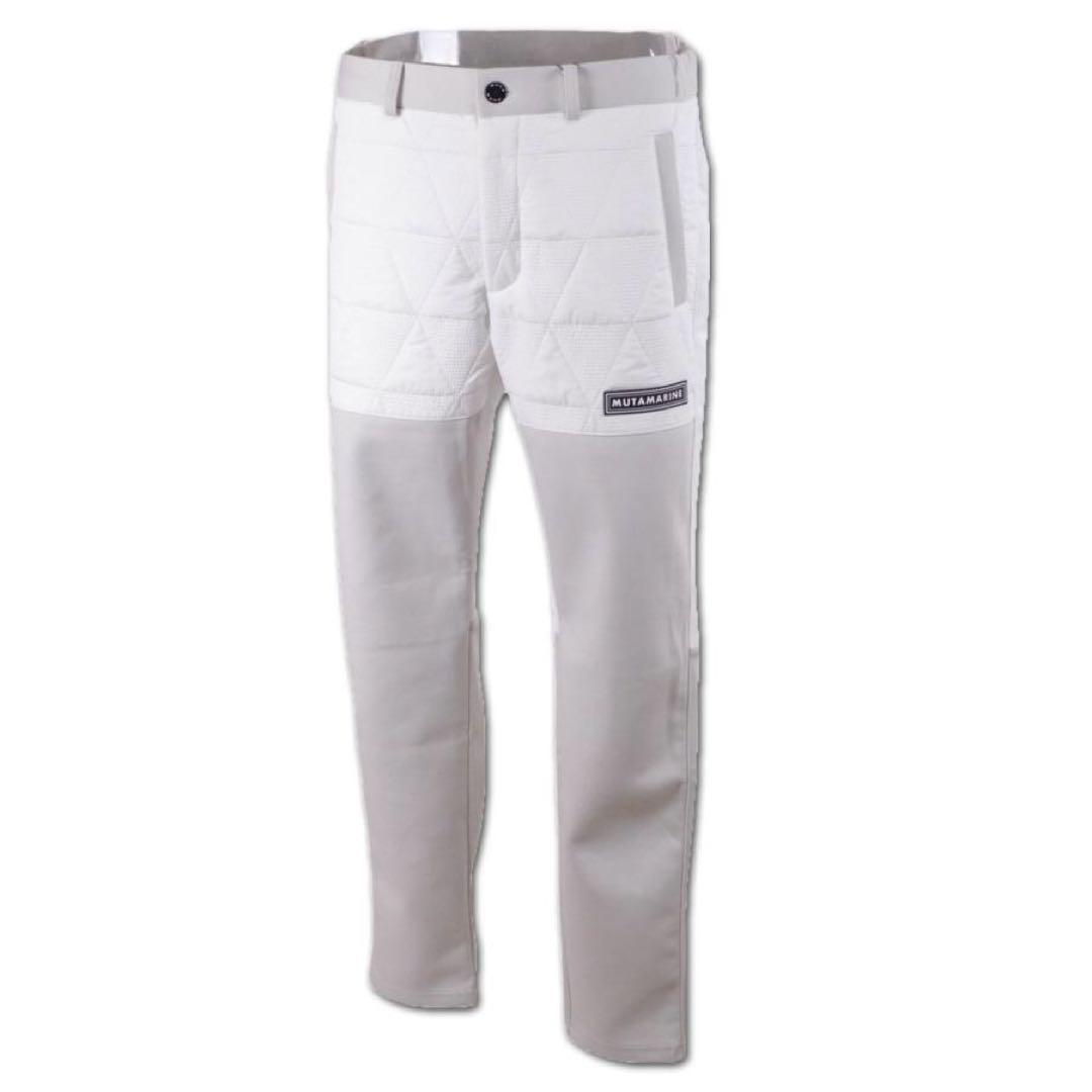 新品　ムータ　muta MARINE ジオメトリック　キルティングパンツ