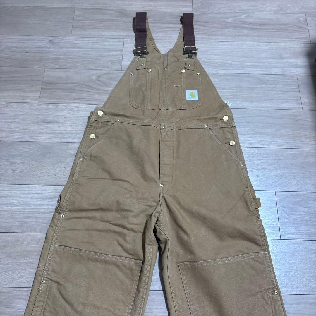 Carhartt 100周年モデル ダック地 オーバーオール ダブルニー