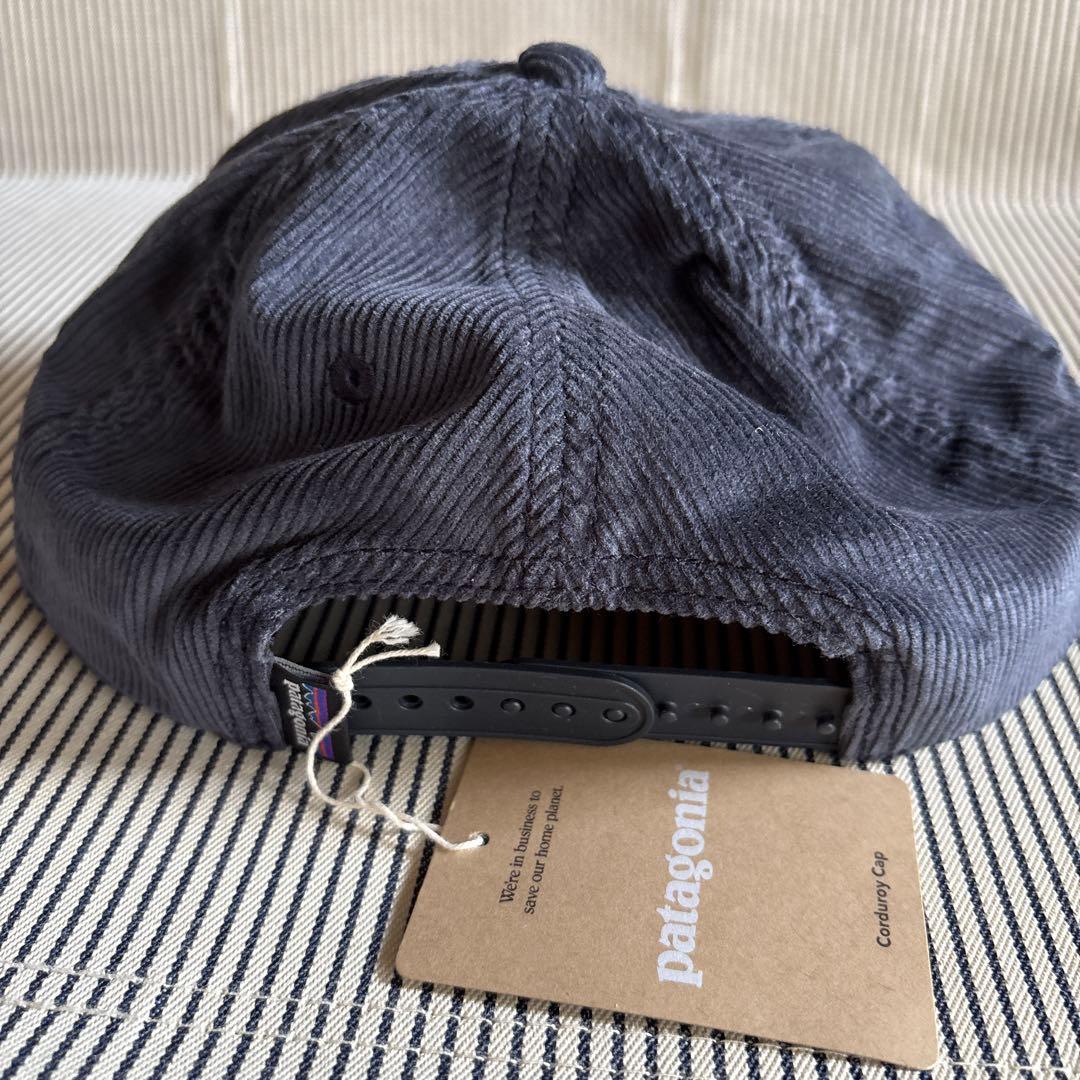 パタゴニア patagonia コーデュロイ キャップ 帽子　新品　ネイビー