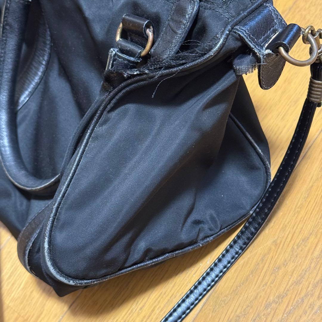 PRADA バッグ　ナイロン　ブラック