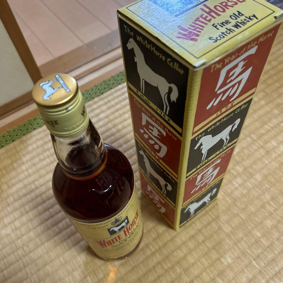 【希少】未開栓　ホワイトホース 特級 ヴィンテージ 干支 1978年 午年