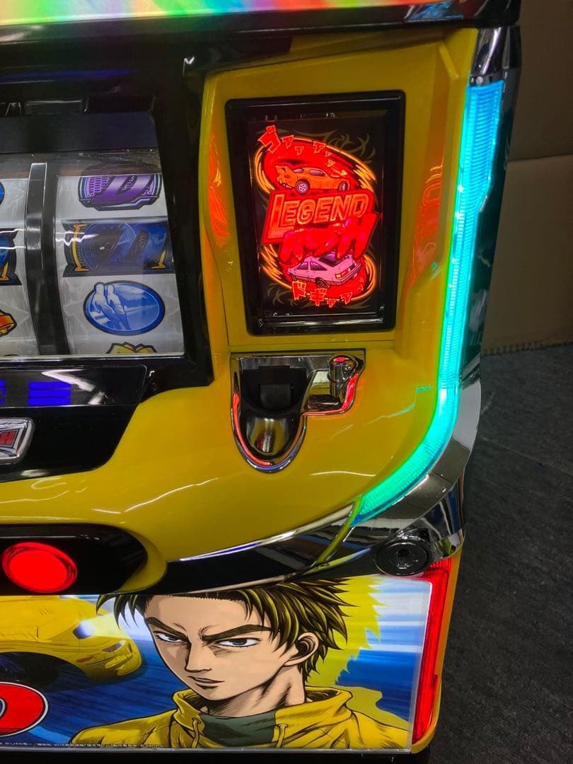 はまぷくＳパチスロ頭文字Ｄ　ＸＲ　啓介パネル　不要機ボリューム調整付