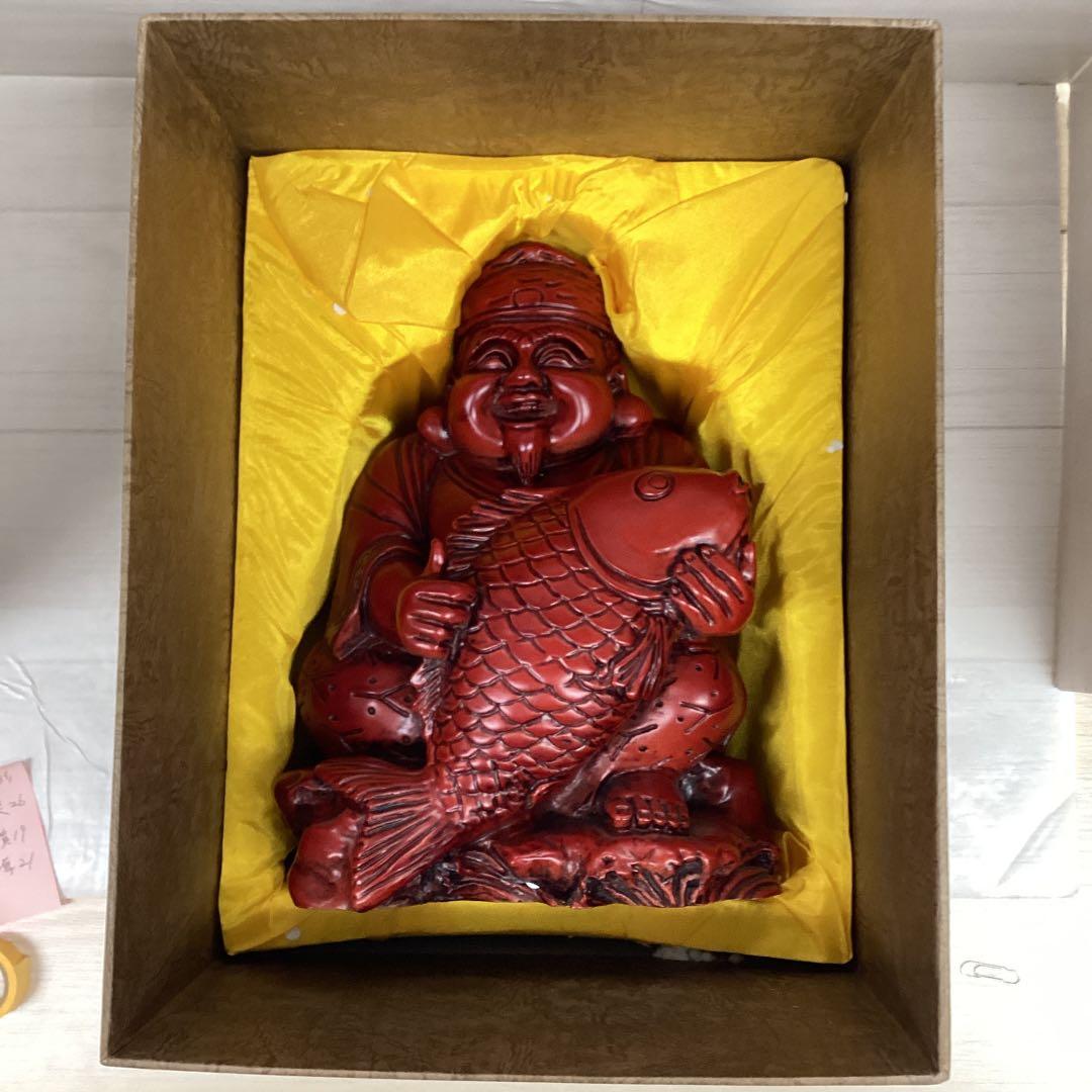 七福神 オブジェ　恵比須 置物 インテリア 昭和レトロ　縁起物　開運　福の神様