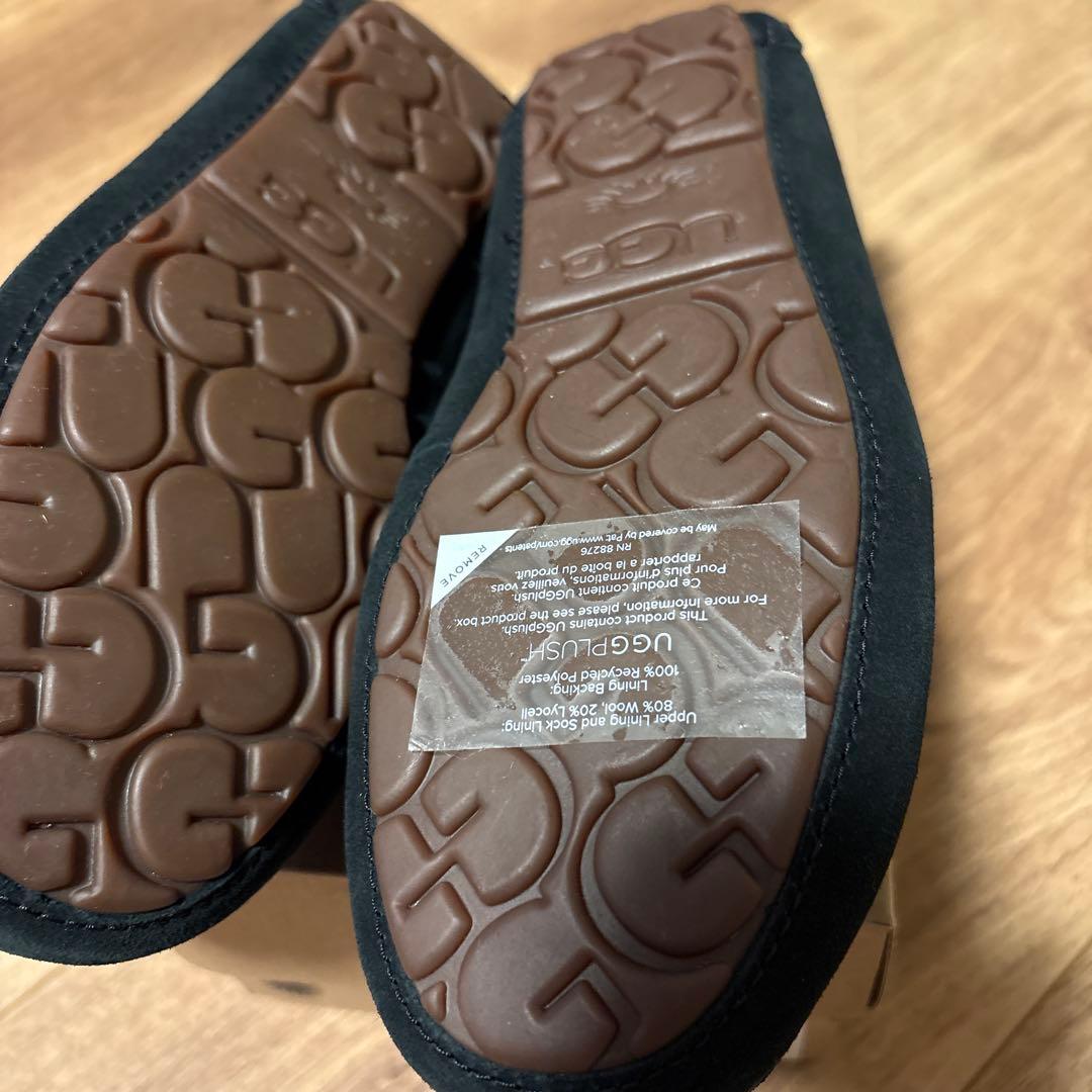 未使用 UGG モカシン ブラック22cm