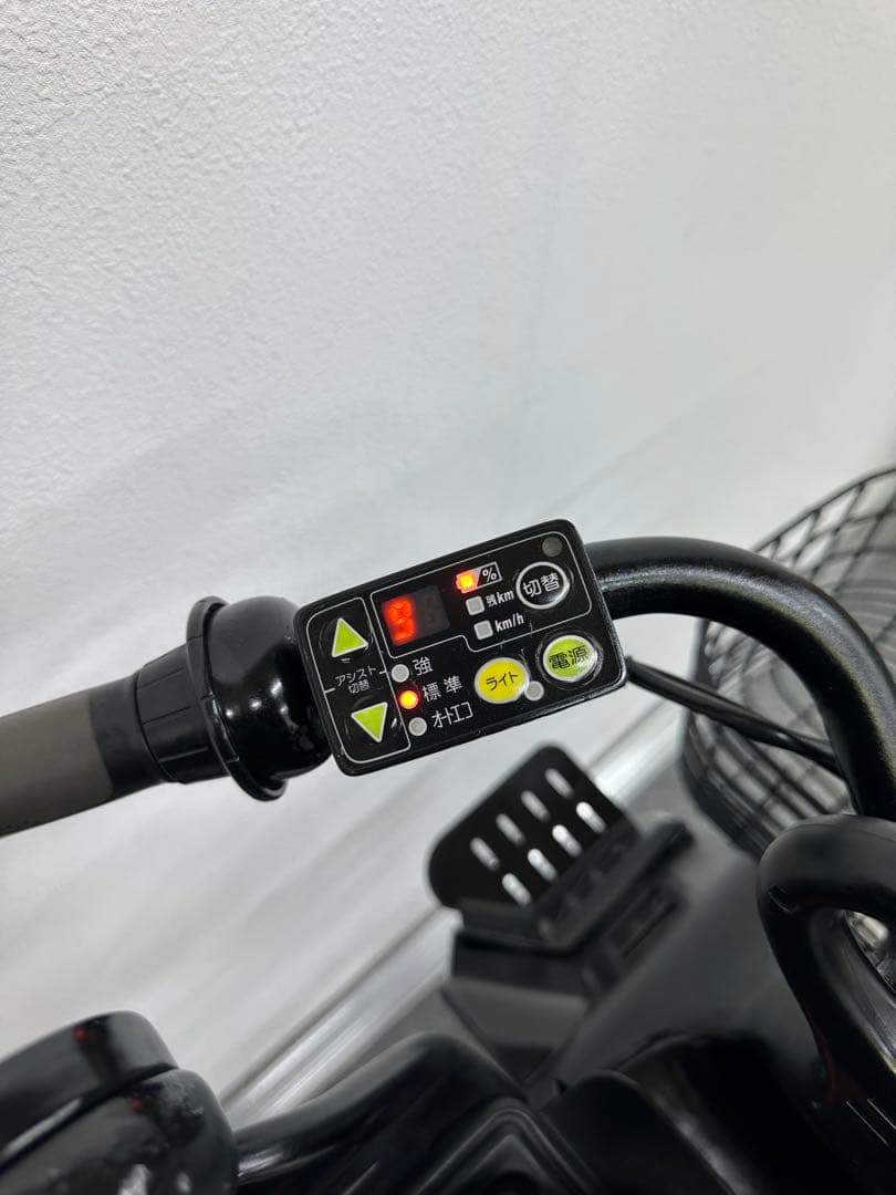 人気な車種　3人乗り電動自転車　ヤマハパスバビー　子供乗せシート付き　お買い得品