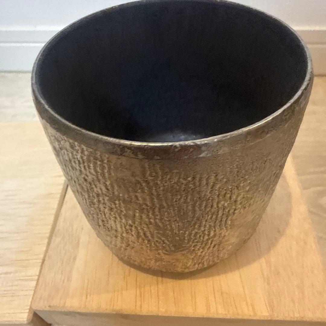 ダークグレー 陶器 ボウル