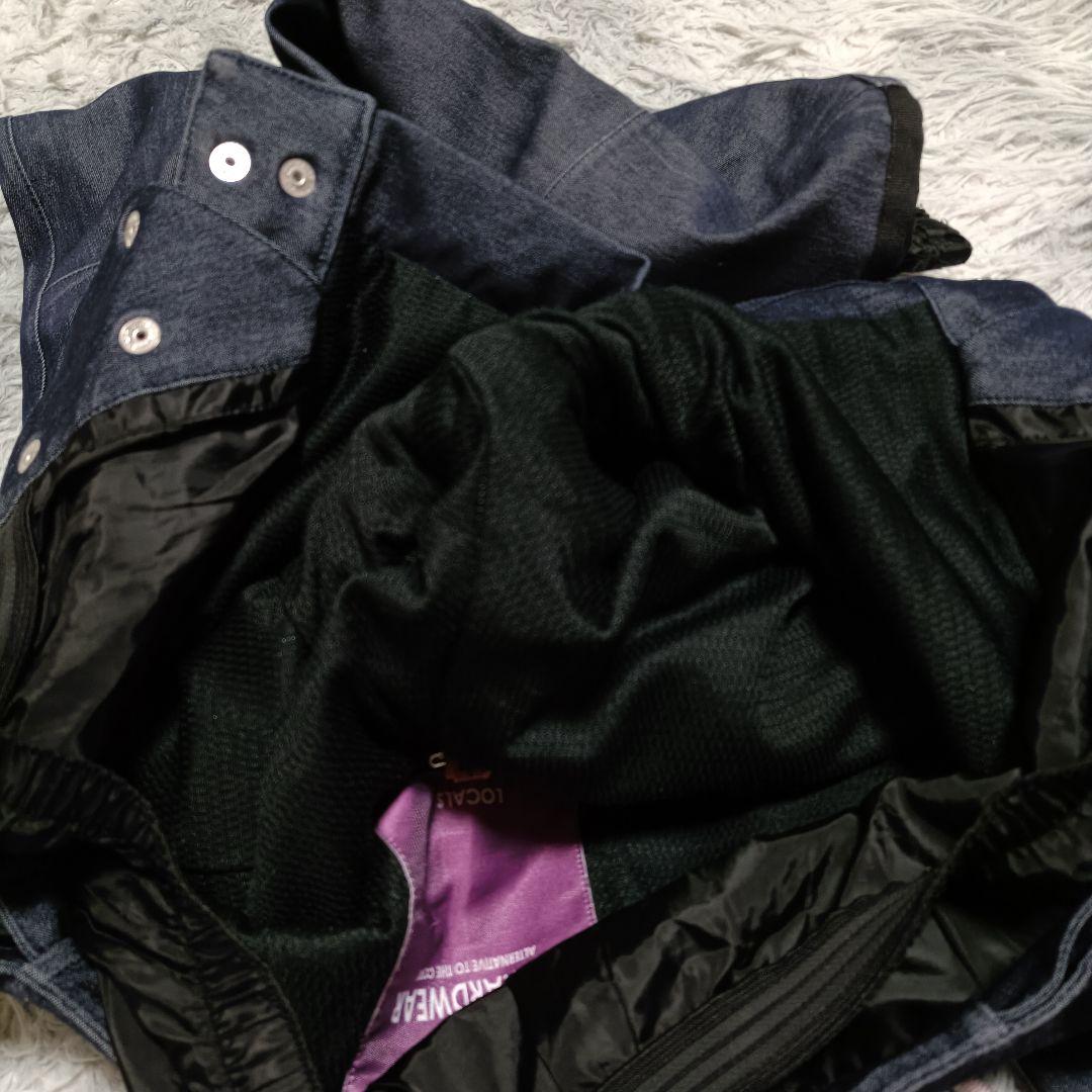 ダブルエーハードウェア スノボ ウェア デニム フレア S スノーウェア