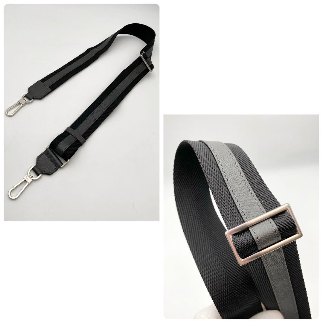 ここ！定価約50万✨ Valextra ビジネスバッグ 本革 グレー 鍵